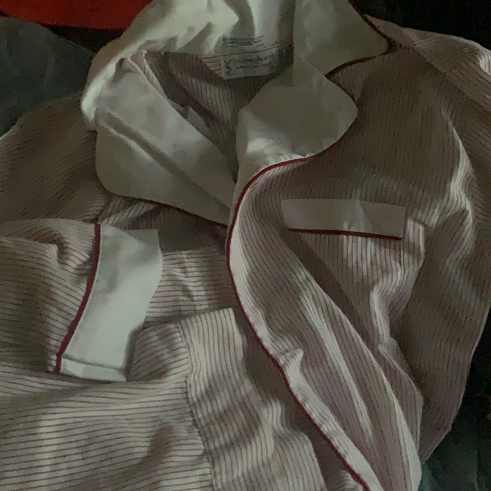 Vintage YSL Men’s Pajamas Set Sz L Yves Saint Laur